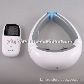 3D adjustable neck massager with remote contraller
